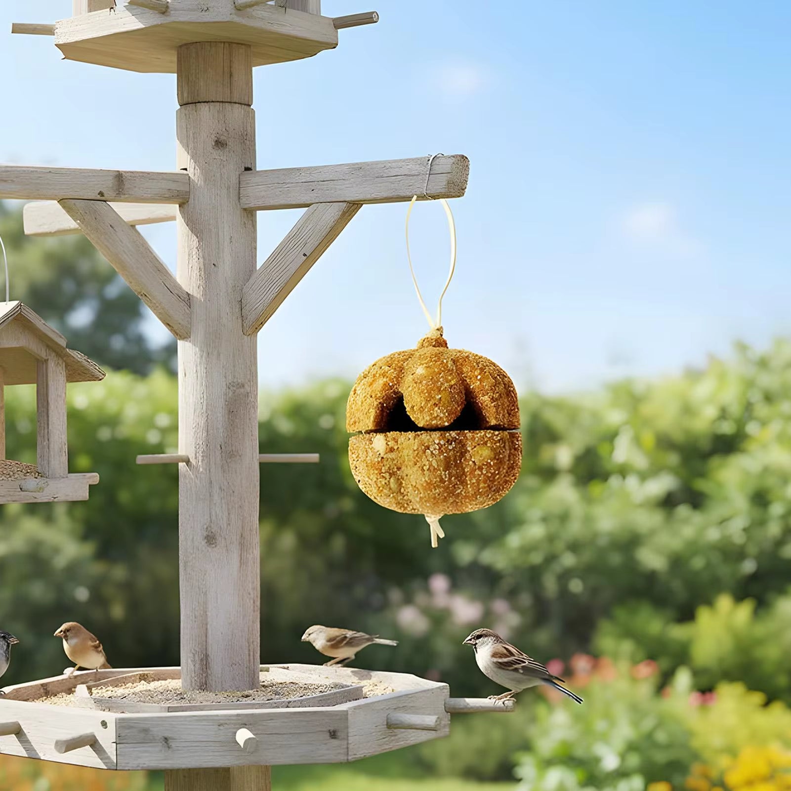 Conure Treats Treat Chew for Parrot Pumpkin Shape Cockatiel Snacks for Canary Guinea Chinchilla Lovebird Conure