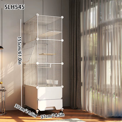 Bird Cage Parrot Cage Extra Large Household Winter House Large Black Phoenix Budgerigar Special Splash-Proof Breeding Cage