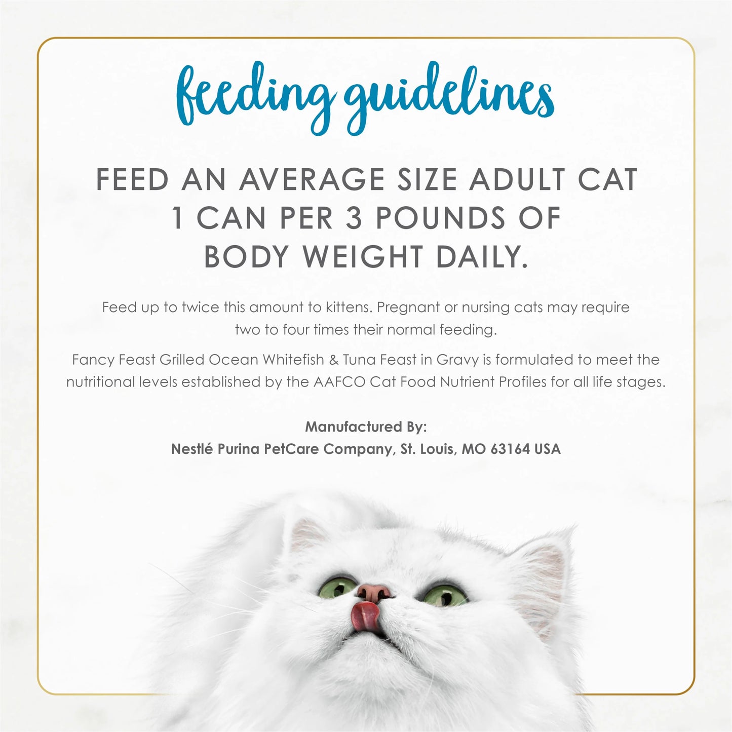 Purina  Grilled Kitten Food, Wet Cat Food, Whitefish & Tuna, 3 Oz Cans (24 Pack)