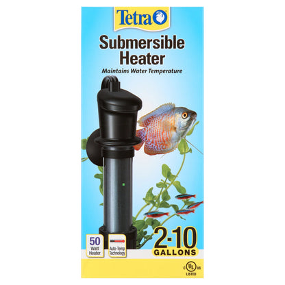 Submersible Aquarium Heater, 50-Watts