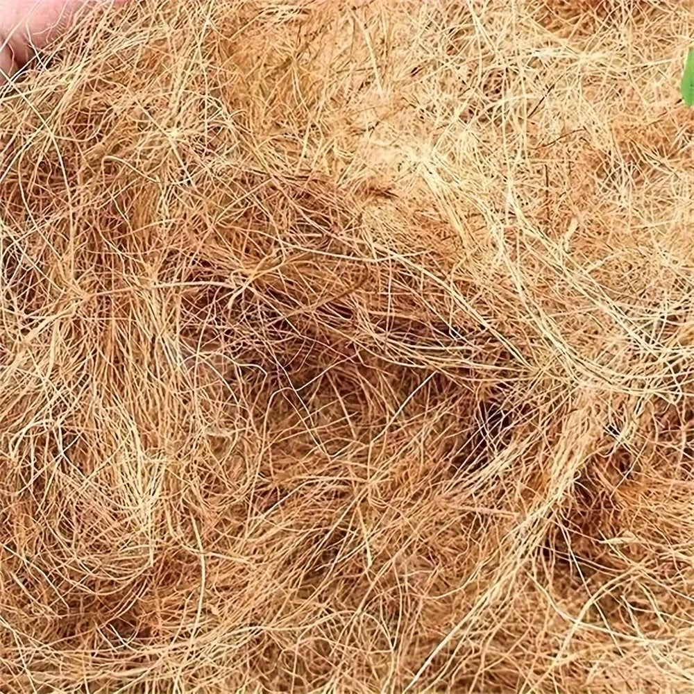 Natural Coconut Fiber Nesting Material for Bird Cages Finches Aviary Nest Filled Grass Bird Cage Accessories