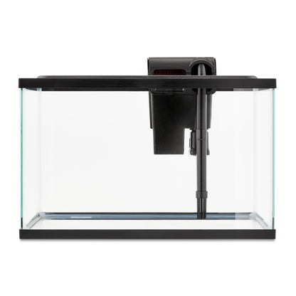 5 Gallon Aquarium Starter Kit with Blue & White LED Lights