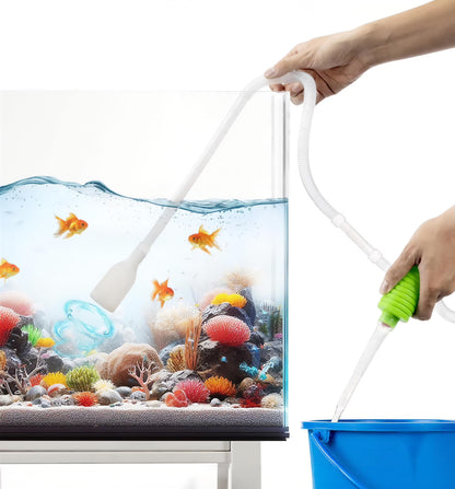 Aquarium Fish Tank Siphon and Gravel Cleaner