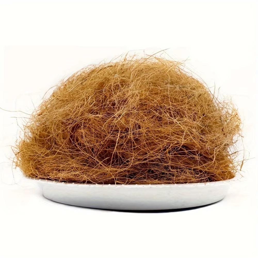 Natural Coconut Fiber Nesting Material for Bird Cages Finches Aviary Nest Filled Grass Bird Cage Accessories