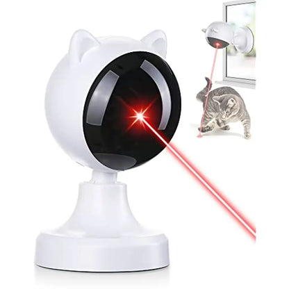 Automatic Laser Cat Toys,Usb Rechargeable,Interactive Cat Toy for Indoor Cats Kitty Kittens Dog,Multifunctional Cat Toy