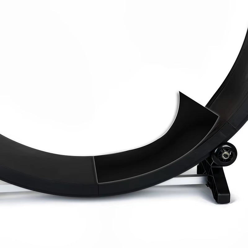 Cat Treadmill Pet Exercise Machine Large Running Board with Non Slip EVA Mat Silent Operation Corner Space Saving Design for Cat