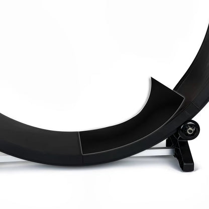 Cat Treadmill Pet Exercise Machine Large Running Board with Non Slip EVA Mat Silent Operation Corner Space Saving Design for Cat