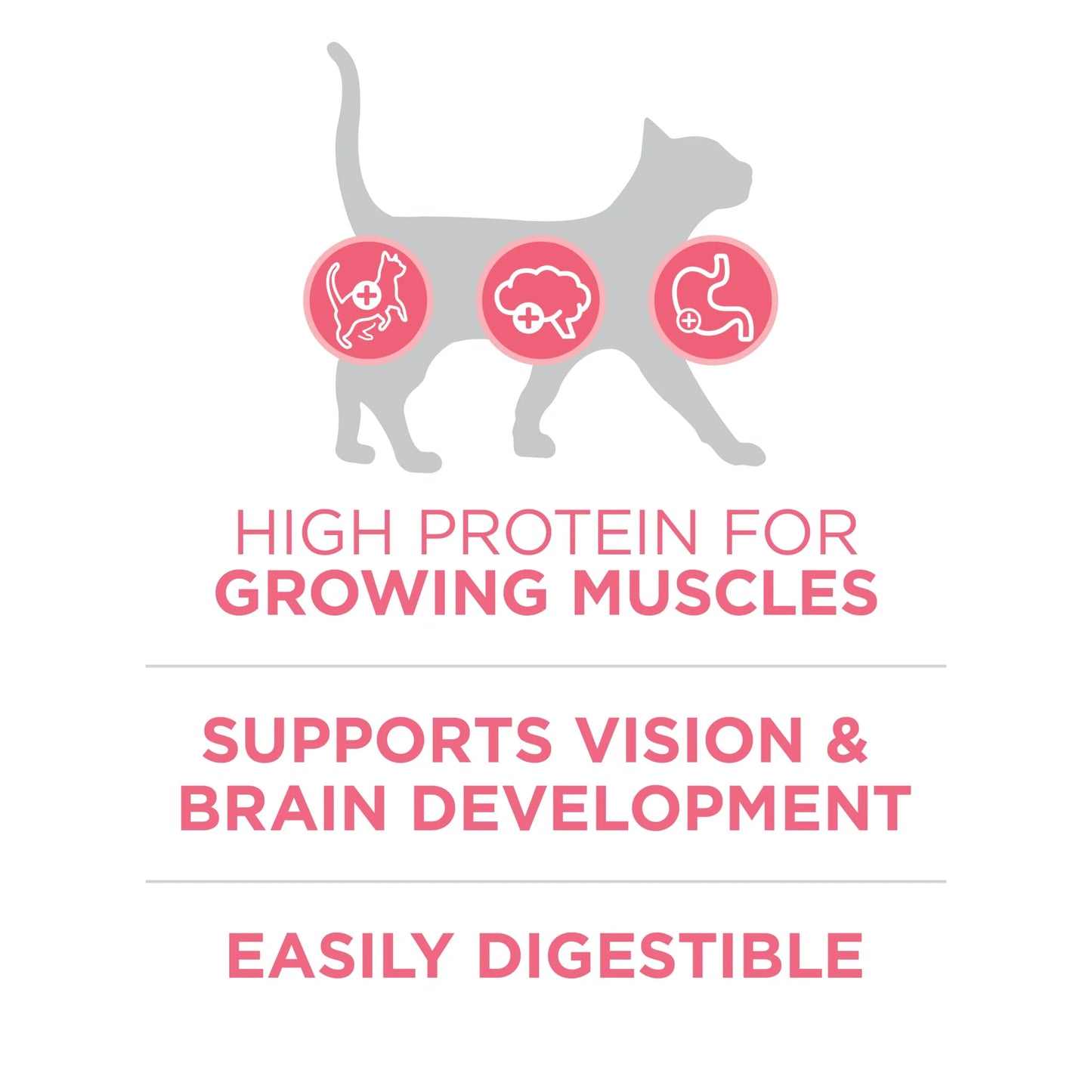 Plus, Healthy Kitten Formula, Dry Kitten Food, Chicken, 7 Lb Bag