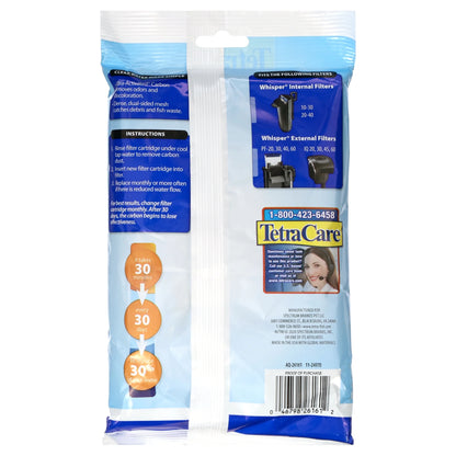 (2 Pack)  Whisper Bio-Bag Ready-To-Use Disposable Filter Cartridge for Aquariums, Large, 1 Count